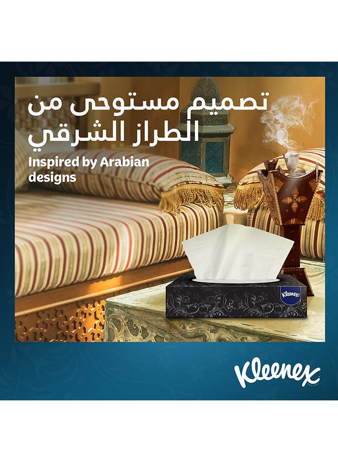Kleenex 2 Ply Decor Facial Tissue Tissue Boxes 70 Sheets Pack of 6 - Image 5