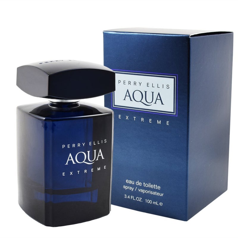 Perry Ellis Aqua Extreme Eau De Toilette Spray, 3.4 Ounce - Image 1