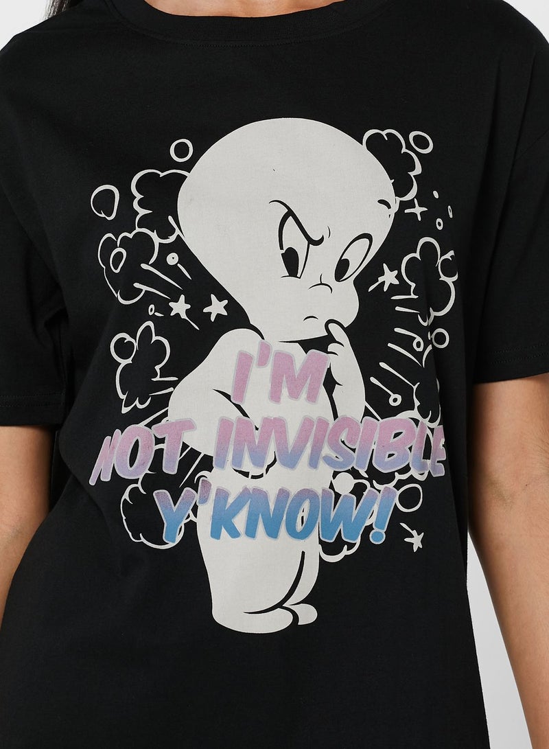 DIFUZED Universal - Casper - Women's Short Sleeved T-Shirt - Image 3