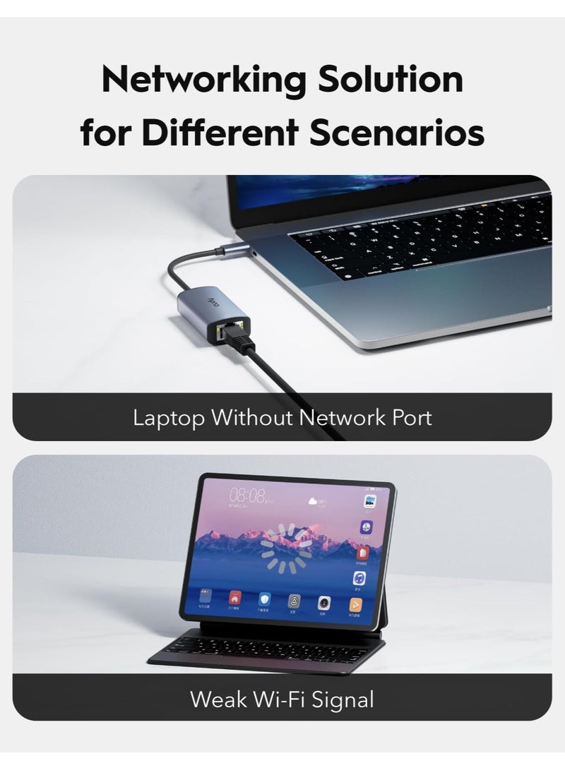 cudy USB-C to Ethernet Adapter | UE10C - Image 2