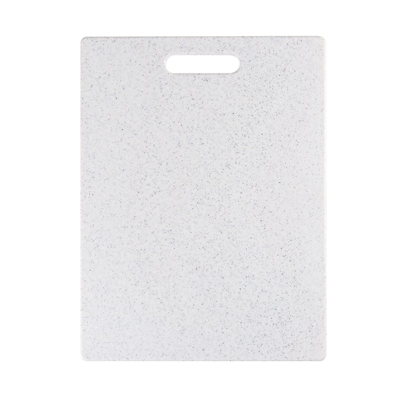 لوح تقطيع دكساس بولي جوز الهند EVOLV مع قشور جوز الهند الطبيعية 11 × 145 بوصة أبيض 451PC32