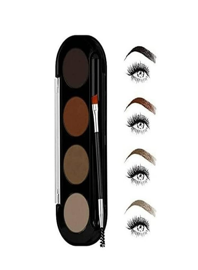 Ruby Face RUBYFACE Soft And Natural Eyebrow Makeup Cake 4g For Women And Girls - Image 4
