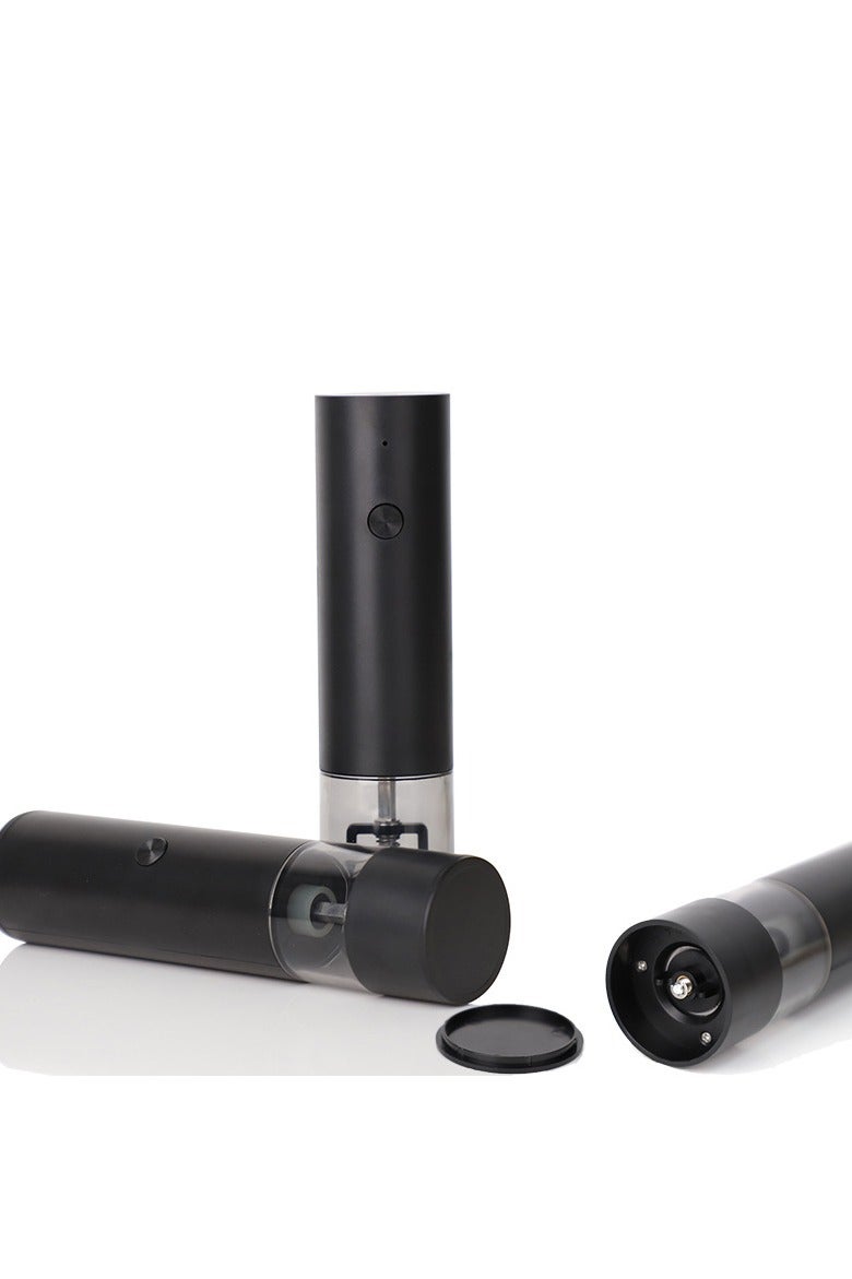 Electric Salt and Pepper Grinder Set USB Rechargeable Automatic Salt and Pepper Mill Grinder with Adjustable Coarseness - Image 3