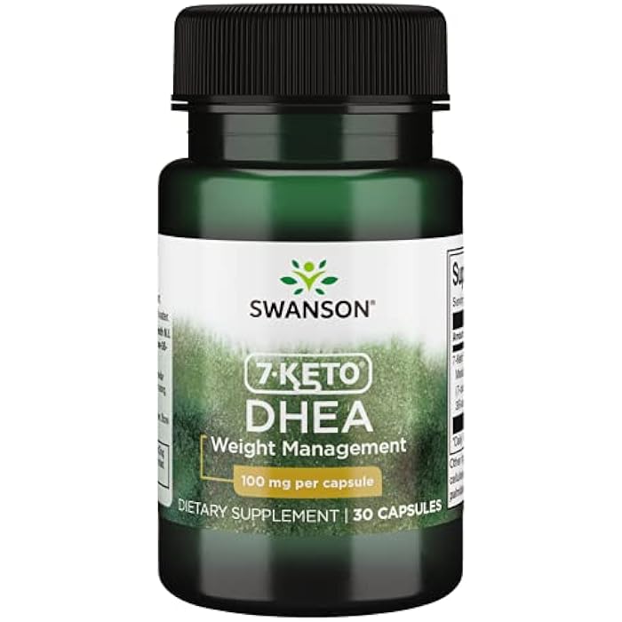 Swanson Diet 7-Keto DHEA 100 MG 30 CAPS - Image 1