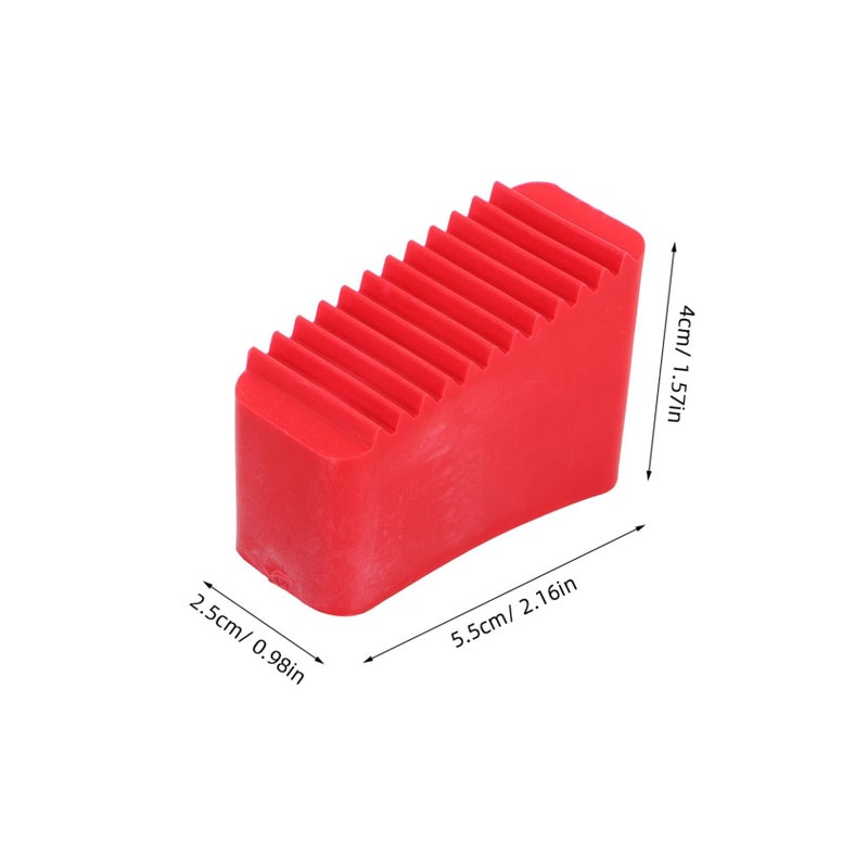 5pcs Anti Slip Rubber Ladder Leg Mats Durable Feet Covers for Home RV Use - Image 3