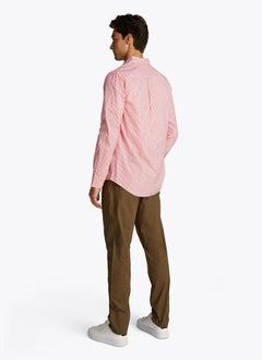 TOMMY HILFIGER Regular Fit Flex Cotton Classic Poplin Stripe Shirt  - Image 2