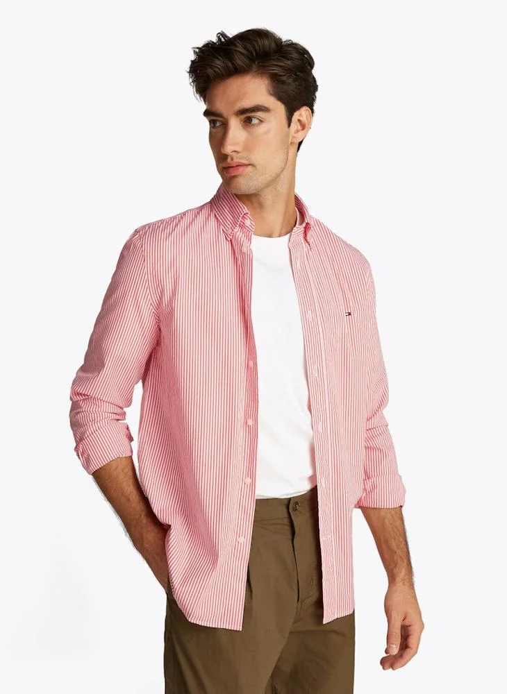 تومي هيلفيغر Flex Poplin Classic Regular Fit Shirt