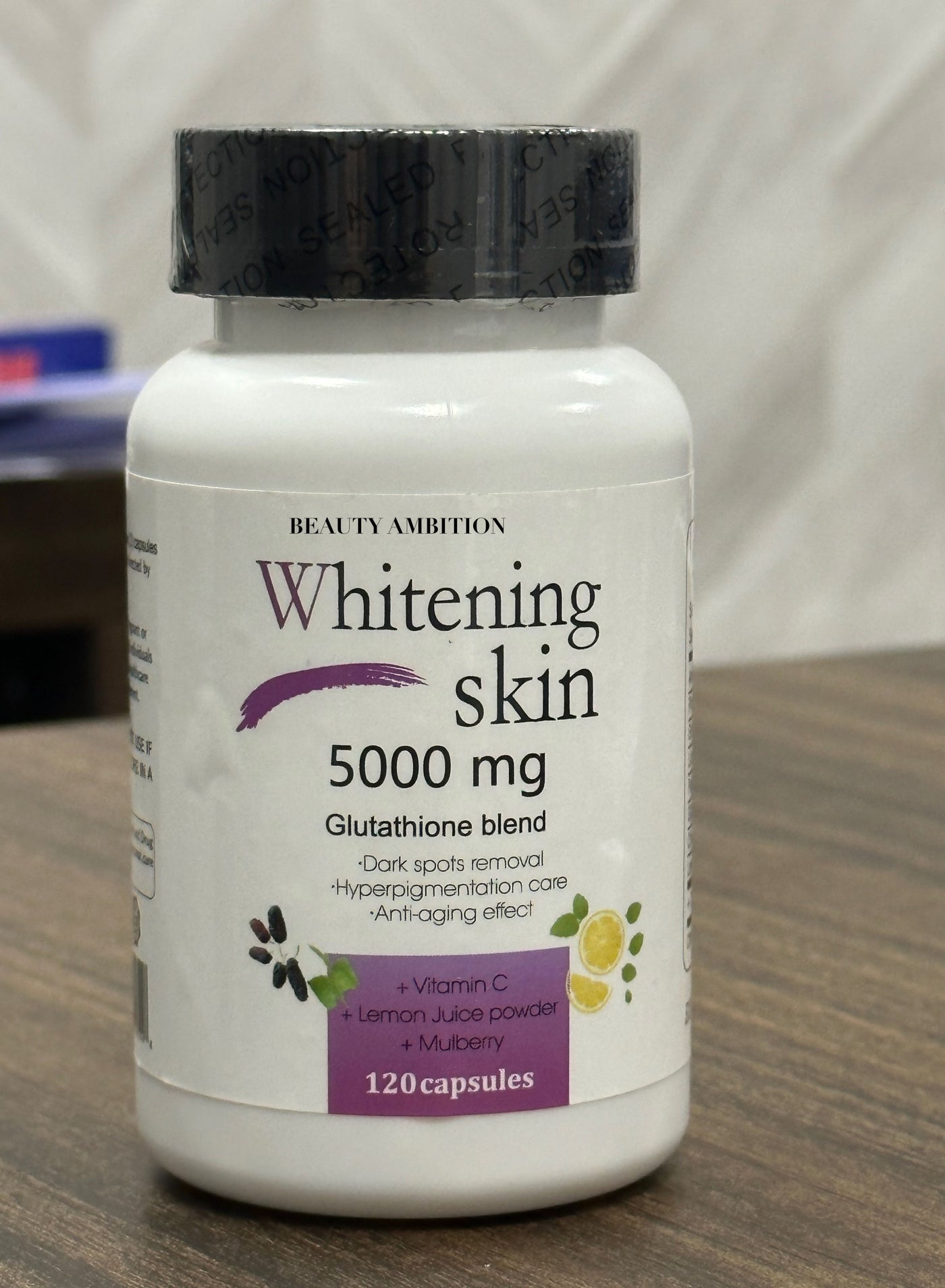 BEAUTY AMBITION WHITENING SKIN GLUTATHION 5000 MG | Best Price Oman