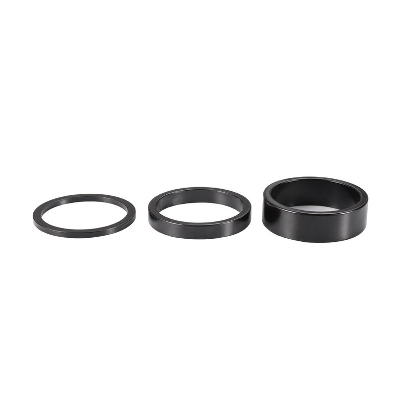 Kbrotech Bicycle Headset Spacer Aluminium Alloy Bike Stem Headset Spacers Fork Washer Fit for 1 1/8-Inch Stem 2mm 5mm 10mm (8pieces) (Aluminum Alloy) - Image 5