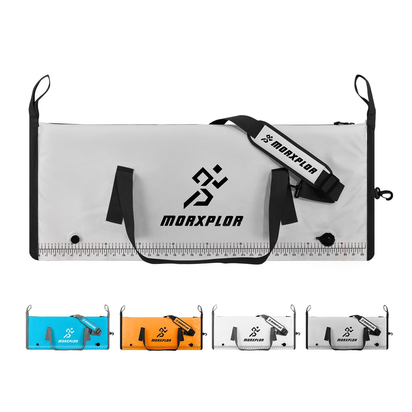 MORXPLOR Insulated Fish Cooler Bag for Fishing 41x17In 50x20In 60x24In,Insulated Fish Kill Bag with Easy Grip Carry Handles and Carry Pack,Large Leakproof Fish Bag Cooler