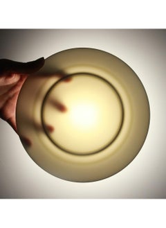 Red Leaf 6 Pieces Fine Kitchen Ceramic Dinner Plate, Steak Plate, Round Dessert Plate Or Salad Plate White Plates  - Image 5