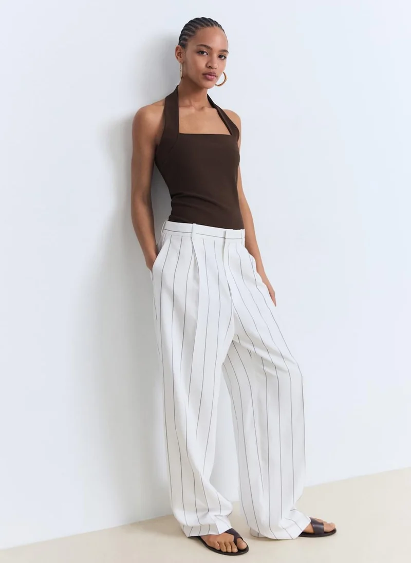 MANGO Halter-Neck Top