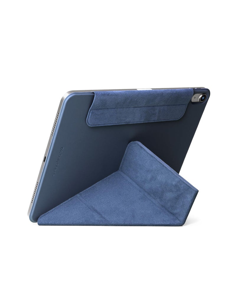 DailyObjects Atlantic Blue Pleat Y-Fold Magnetic iPad Case for iPad Air 11 (M2) 2024 11 Inch - Image 3