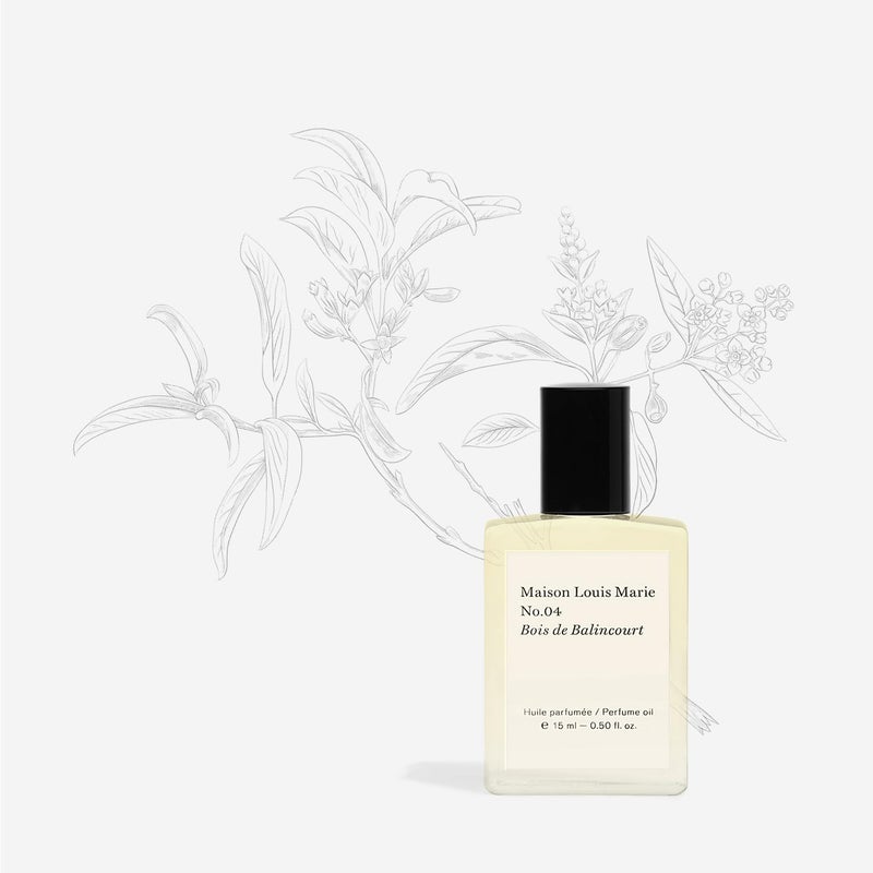 Maison Louis Marie - No.04 Bois de Balincourt Natural Roll-On Perfume Oil | Luxury Clean Beauty + Non-Toxic Fragrance (0.5 fl oz | 15 ml) - Image 2