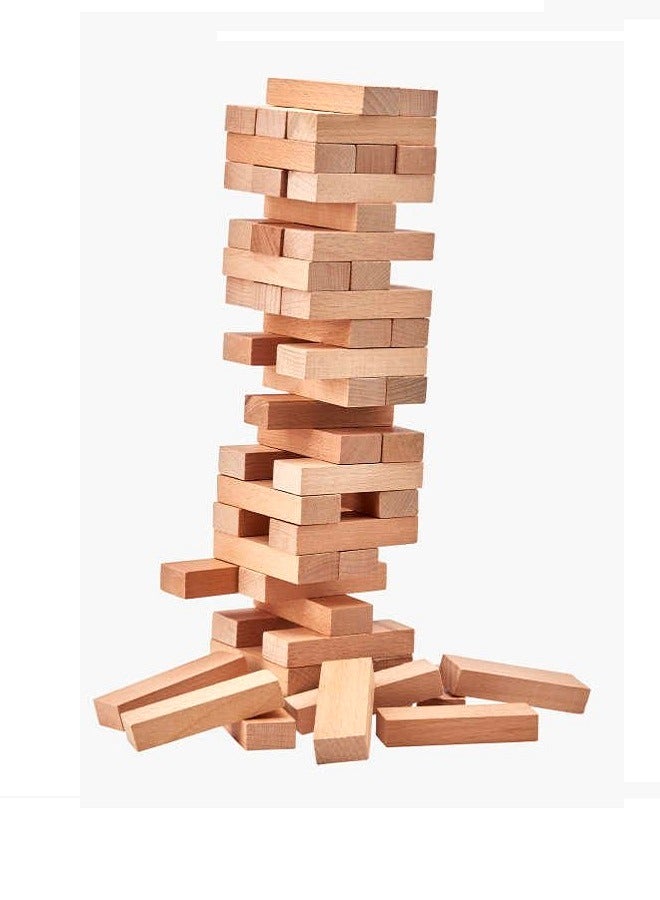 FK Wooden Tower Block (51 Pcs)  - Image 2