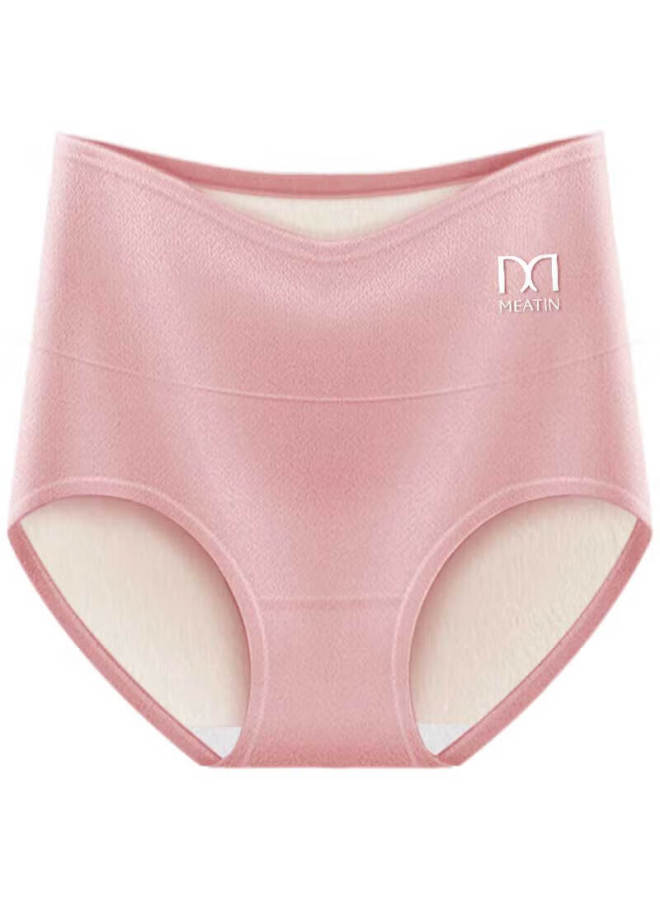 Mei Ya Ting Women's High Waist Warmth-keeping Thickened Cotton Crotch Antibacterial Abdomen-shaping Waist-protecting Autumn And Winter Triangle Shorts 2XL - Image 3