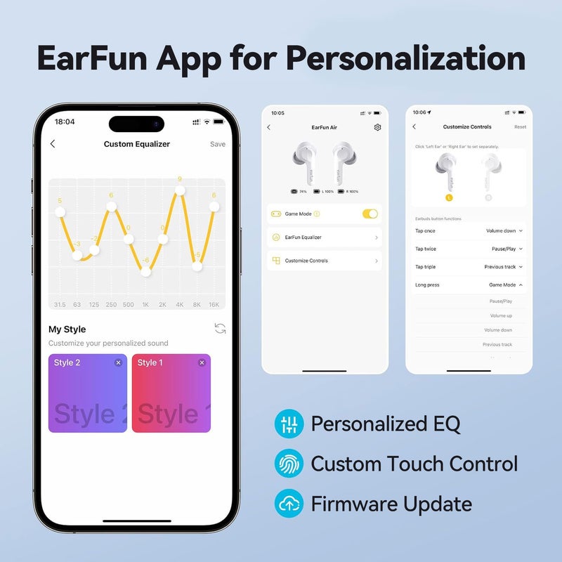EarFun إير فن إير - أبيض - Image 3