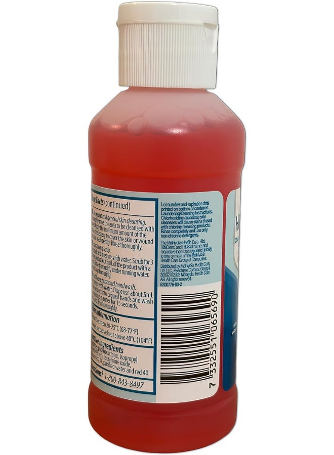 Molnlycke Hibiclens Antiseptic/Antimicrobial 4 Oz. Bottle1 Each/Each - Image 2