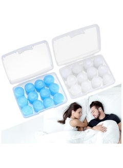 ARNOTEC 3 Pairs Reusable Ultra Soft Silicone Earplugs for Sleep, 27dB SNR Waterproof Noise Cancelling, Earplugs for Sleeping, Shooting Range, Swimming, Snoring, Airplanes, Work and Study.  - Image 2