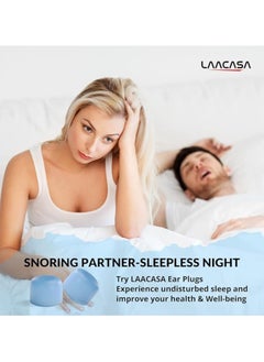 ARNOTEC 3 Pairs Reusable Ultra Soft Silicone Earplugs for Sleep, 27dB SNR Waterproof Noise Cancelling, Earplugs for Sleeping, Shooting Range, Swimming, Snoring, Airplanes, Work and Study.  - Image 4
