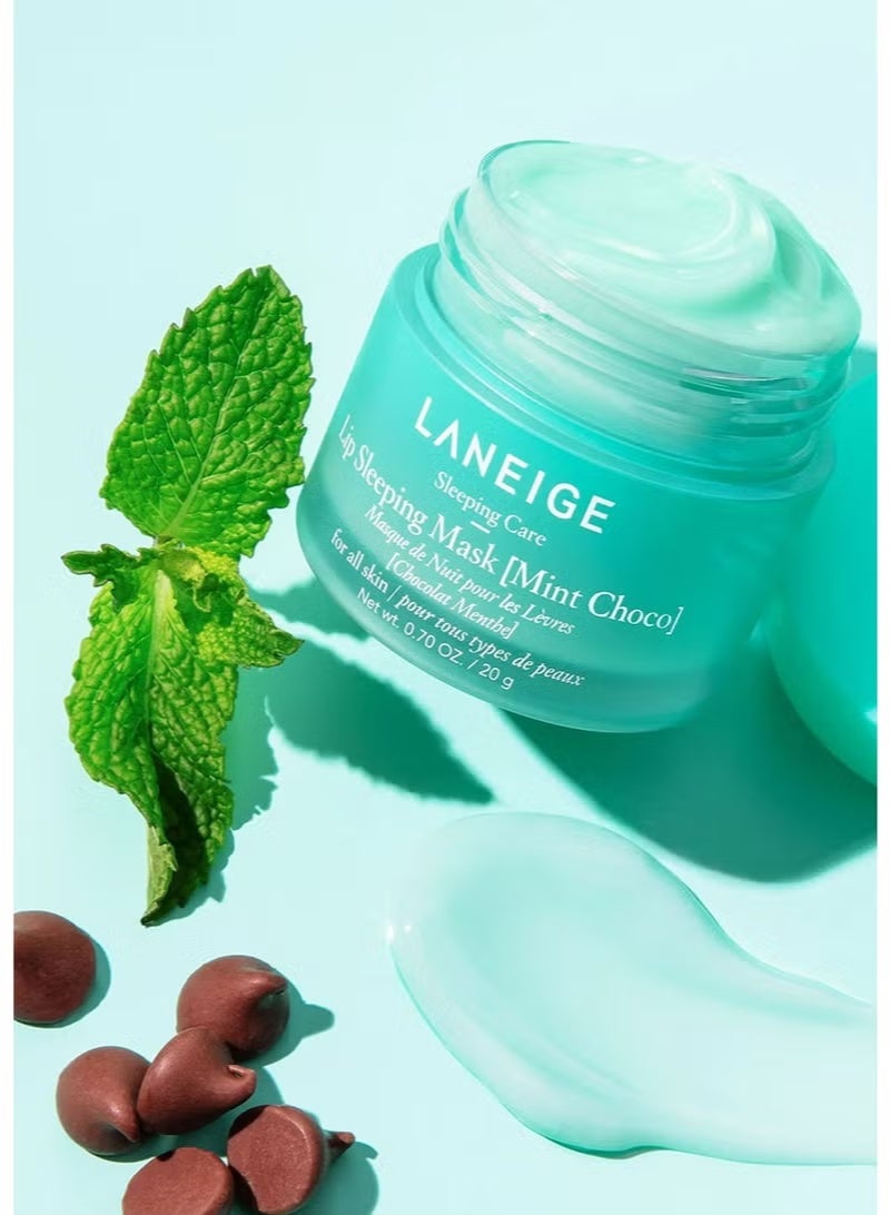 لانيج ماسك للشفاه أثناء النوم - شوكولاتة ونعناع 20جرام - Image 2