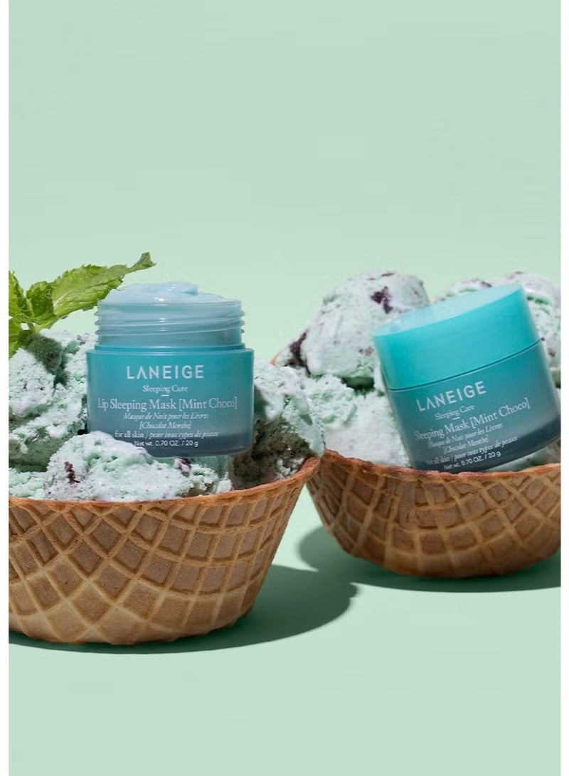 لانيج ماسك للشفاه أثناء النوم - شوكولاتة ونعناع 20جرام - Image 3