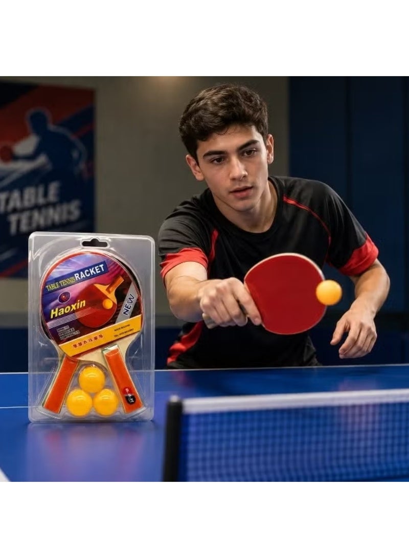 Table tennis set, table tennis set for kids, table tennis rackets, table tennis game, ping pong game, table tennis paddles and balls, sports toys for kids, sports games, active toys for children, kids toys, indoor toys for kids, outdoor toys for kids, skill development toys, hand-eye coordination games, focus development games, family games, sports toys for children, sports game set, kids gifts, children’s gifts, family-friendly games, competitive games, table tennis balls, racket and ball set, sports activities for kids, fun games for children. - Image 1