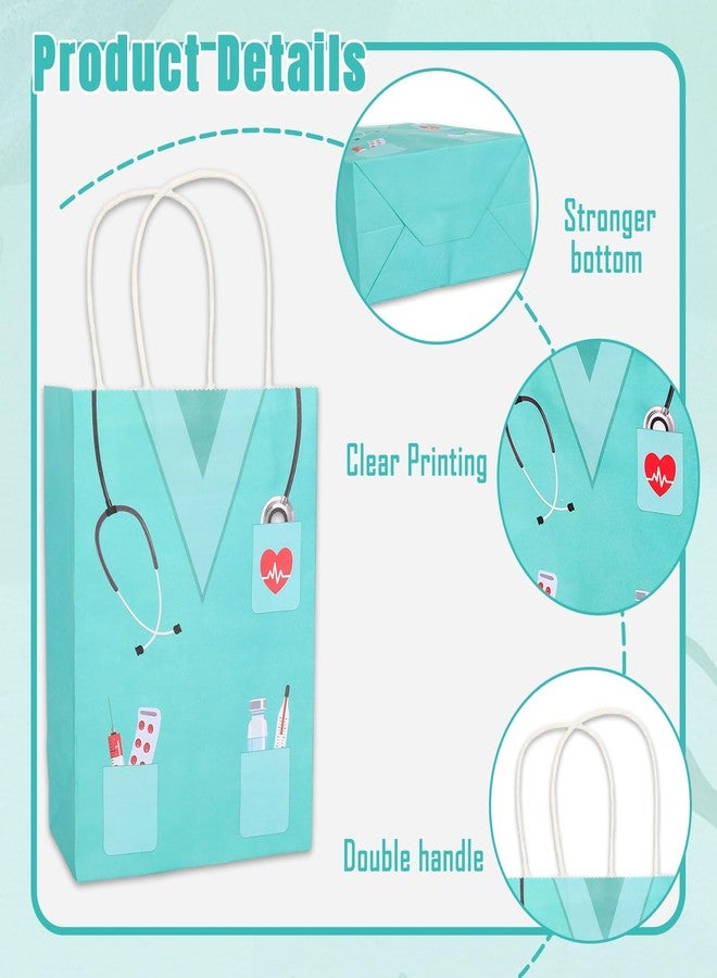 وولاين مجموعة هدايا تخرج الممرضات من والين، ٢٤ قطعة، مع ٣٠ ورقة مناديل ورقية حمراء بمقابض، أكياس حلوى تقديرًا للممرضات، مناسبة لخريجي كليات الطب والممرضات، ومستلزمات حفلات التخرج. - Image 3