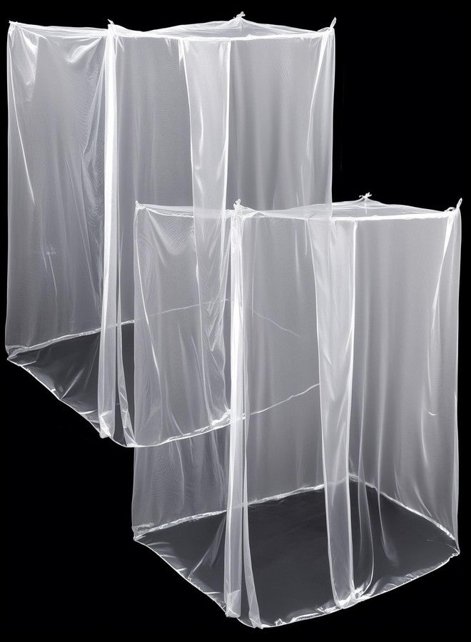 Mindsoft شبكة بعوض ماندسوفت 2 قطعة 4 زوايا لأسرة الكامبنج - Image 1