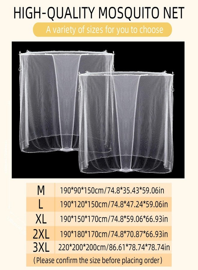 Mindsoft شبكة بعوض ماندسوفت 2 قطعة 4 زوايا لأسرة الكامبنج - Image 2