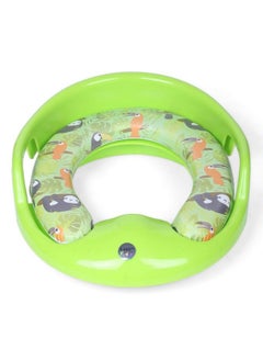 Nabhya Soft Cushion Baby Western Potty Seat Toilet Trainer With Handle And Back Support (Random Colour)  - Image 2