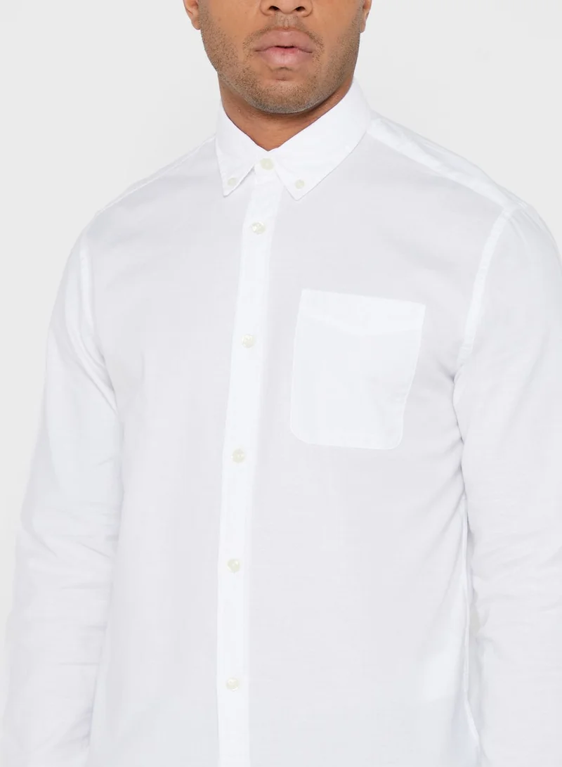 JACK & JONES Button Down Slim Fit Shirt