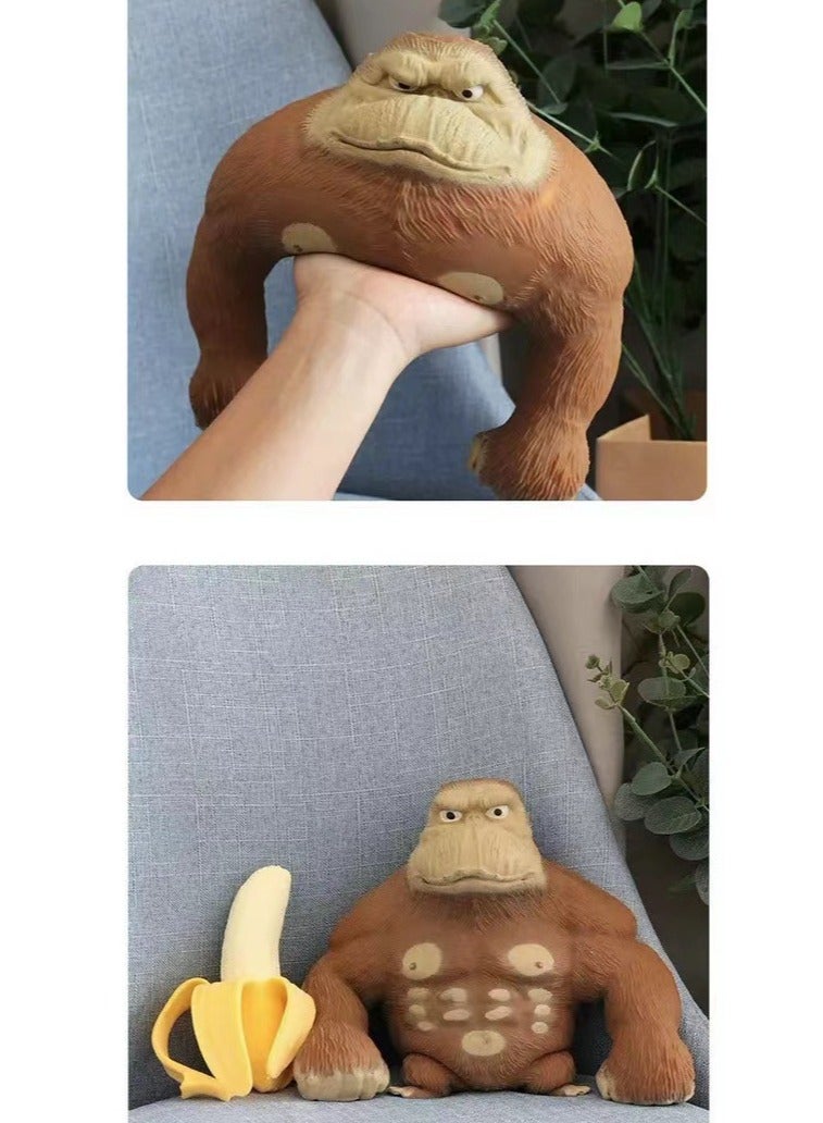 general Squishy Monkey Toy Tiktok Trending Stretchy Monkey & Gorilla Figure - Stretchy Monkey Toy, Stress Relief & Decompression monkey splat Soft Gorilla - Ideal Gift As Kids Toys - Image 4