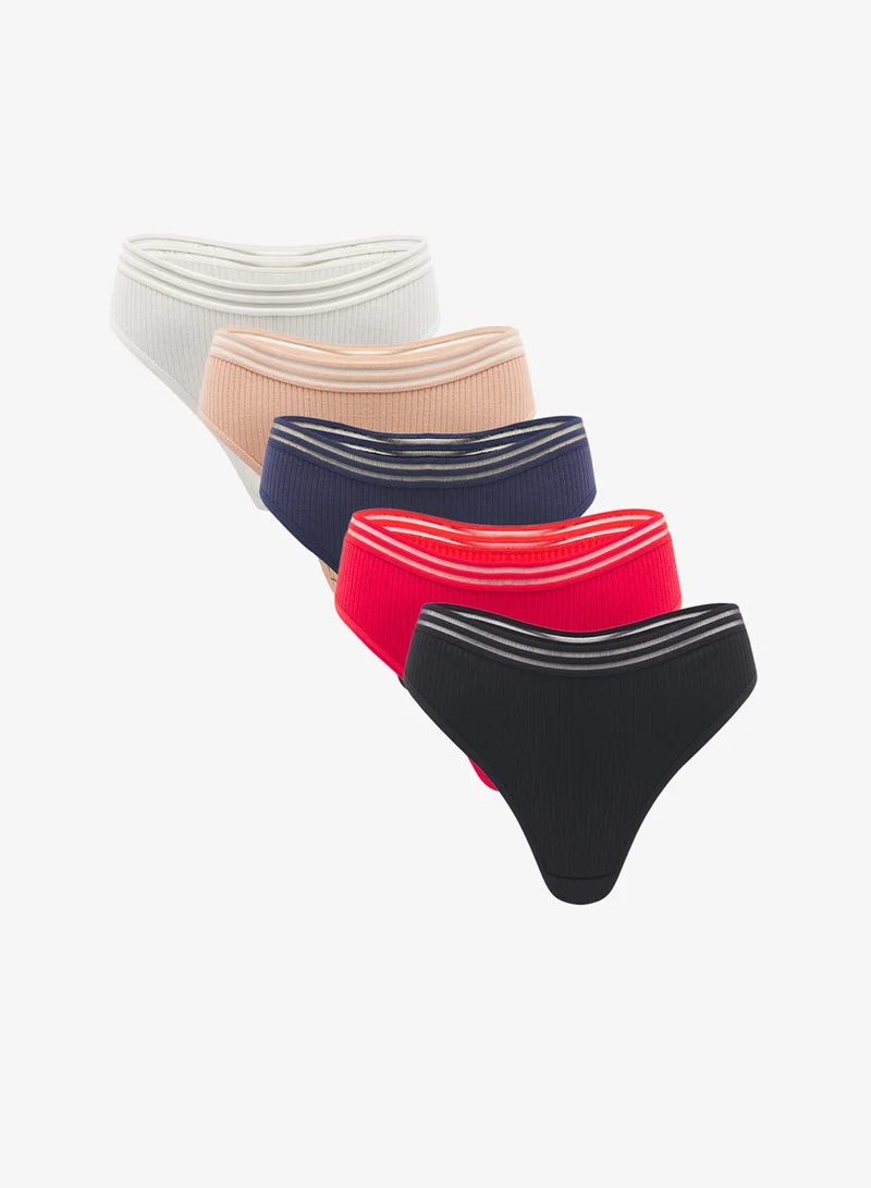 Ginger 5 Pack Bikini Brief