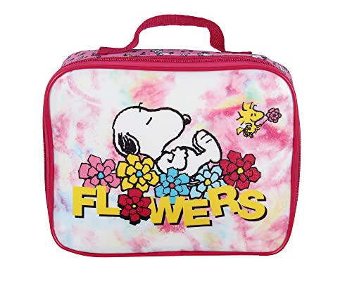 INTIMO Peanuts Snoopy Woodstock Flower Character 3 PC Mini Backpack Lunch box Pencil Pouch - Image 5