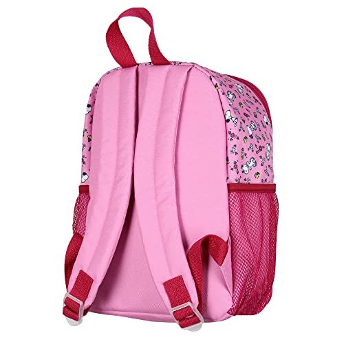 INTIMO Peanuts Snoopy Woodstock Flower Character 3 PC Mini Backpack Lunch box Pencil Pouch - Image 3