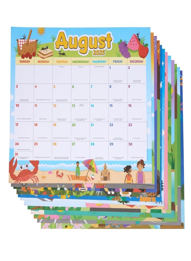 Really Good Stuff Monthly Calendar Pages 2025-2026 - Primary - Image 1