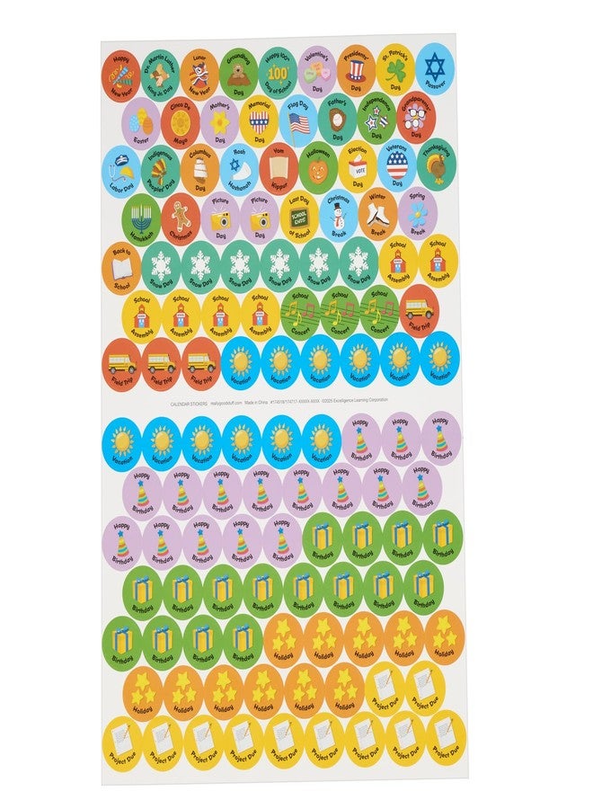 Really Good Stuff Monthly Calendar Pages 2025-2026 - Primary - Image 3