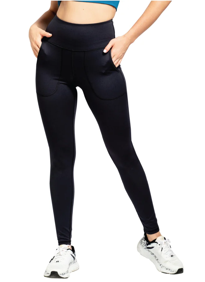 ZAECY Women's High-rise Leggings with Pockets