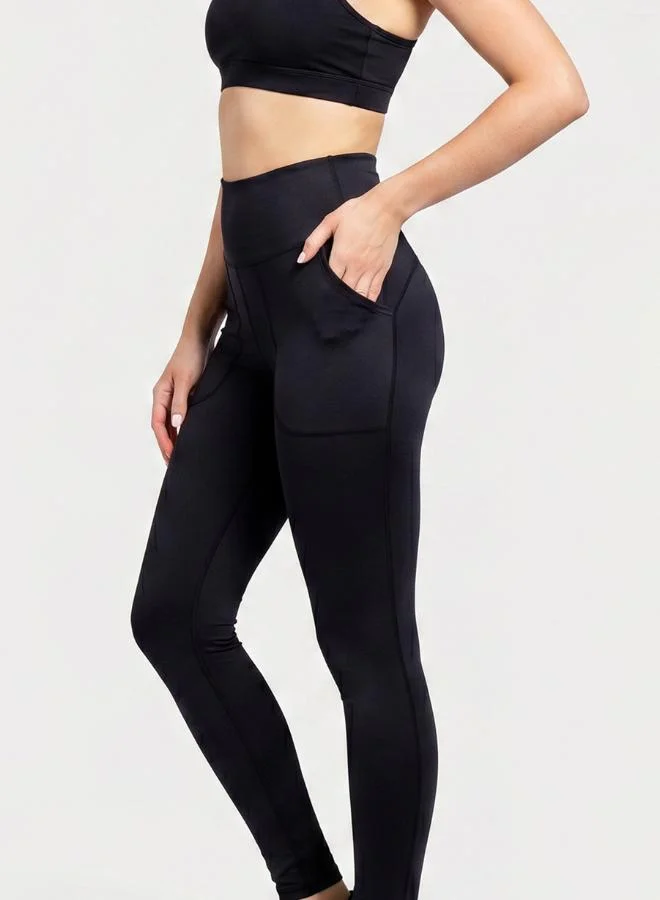 Zaecy  Women's High-rise Leggings with Pockets for Women | Best Price UAE