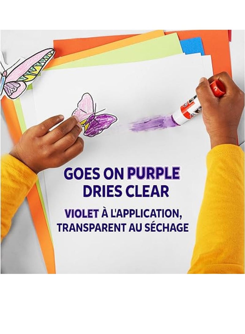 إلميرز عصا غراء أرجوانية قابلة للاختفاء، محتوى 22 جرامًا - Image 3