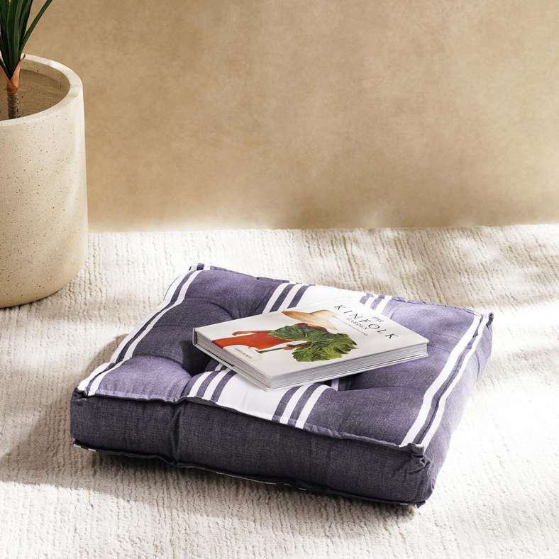 Pan Home Navy Floor Cushion for Home