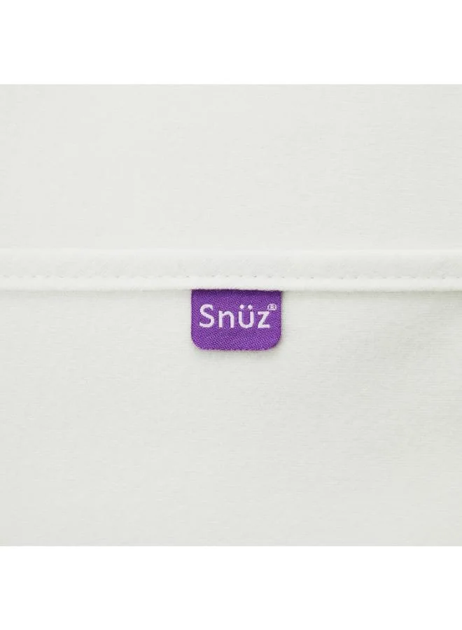 Snuz Kot Waterproof Mattress Protector, Super Soft And Absorbent, Barrier Against Dust Mites, Infant And Baby Toddler, Size 118X68 Cm - White