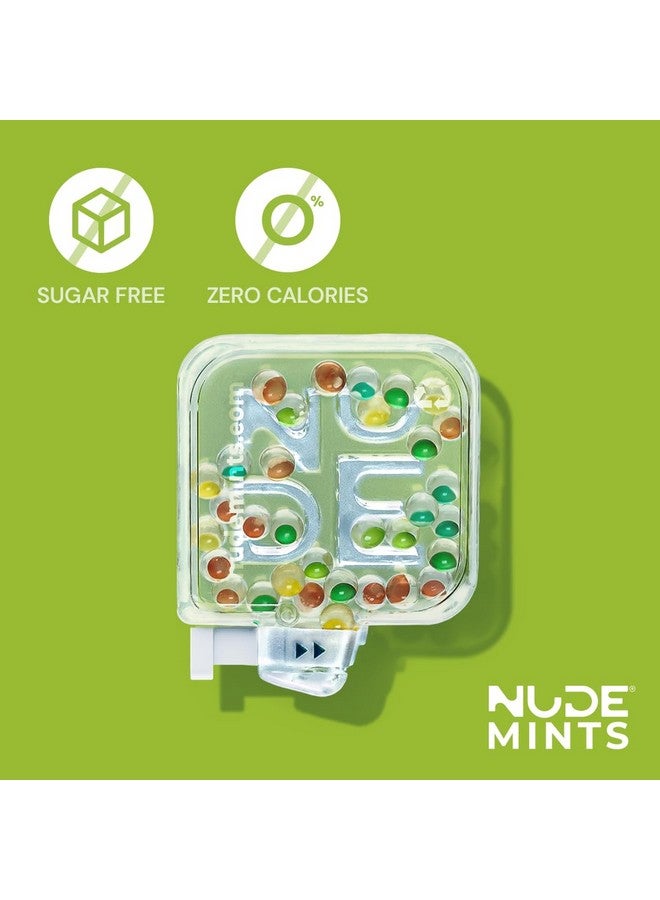 NUDE NUDE MINTS | Dual Action Liquid Capsules | Mouth Watering Mint - Lasts 3X Longer - 3X Stronger - Extreme Bad Breath Treatment For Adults - Sugar Free, 0 Calorie - Variety - 5 Pack - 150 Capsules - Image 3