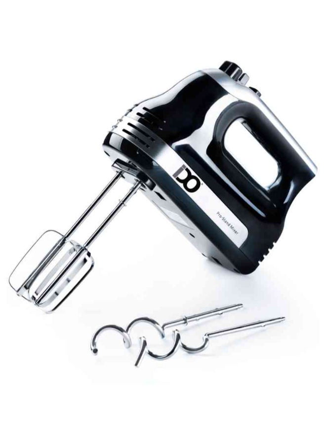IDO Electric Hand Mixer 500 Watt 5 Speeds Black - HM500-BK
