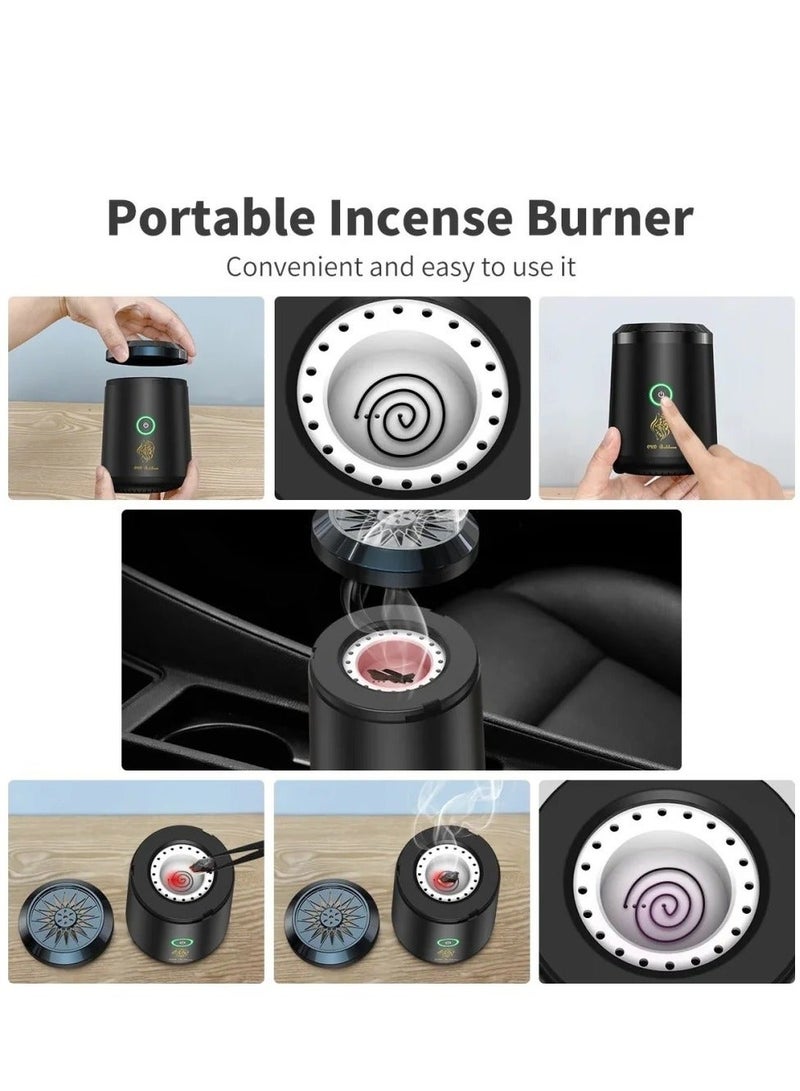 New Colorful Electric Incense Burner with LED Lights  - Image 3