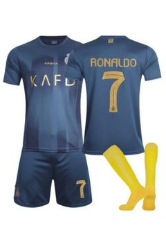 Generic Kids Football Jersey Set,New Season,Cristiano Ronaldo No #7 Soccer Jersey,World Champion Football Soccer Jersey Set Kids & Youth Sizes Tracksuits 26 Yard  - Image 1