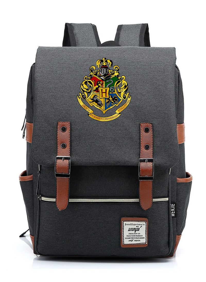 School of Witchcraft and Wizardry Men's and Women's Sports and Leisure Backpack 16 inches
