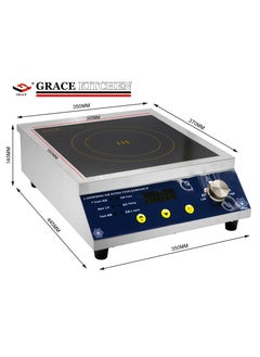 Grace Grace Commercial Induction Cooker 3.5KW High Power Electric Cooker Flat Base  - Image 1