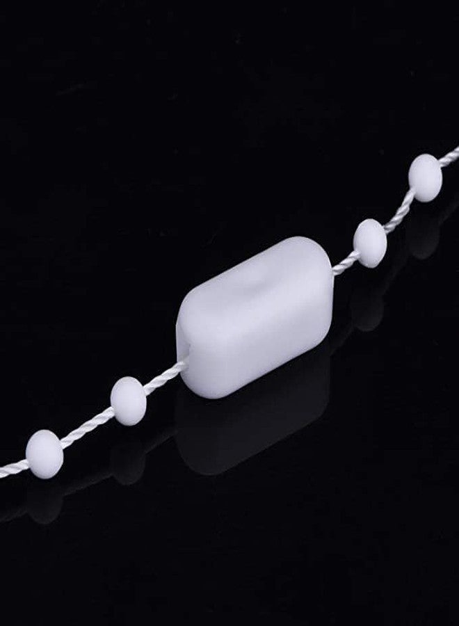 GANPUB 30Pcs White Ball Chain Connectors for Hunter Douglas Blinds Parts，Ball and Bead Chains Blinds and Shades Parts - Image 3